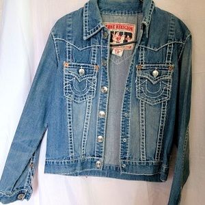 ❄️💙🕉True Religion Denim Jacket 🕉💙❄️